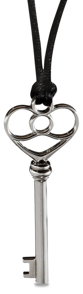 Sterling Silver Key Pendant