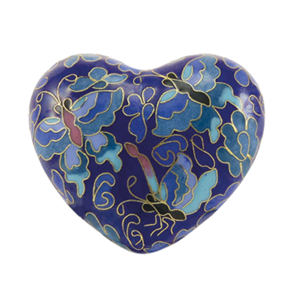 BLUE BUTTERFLY Heart