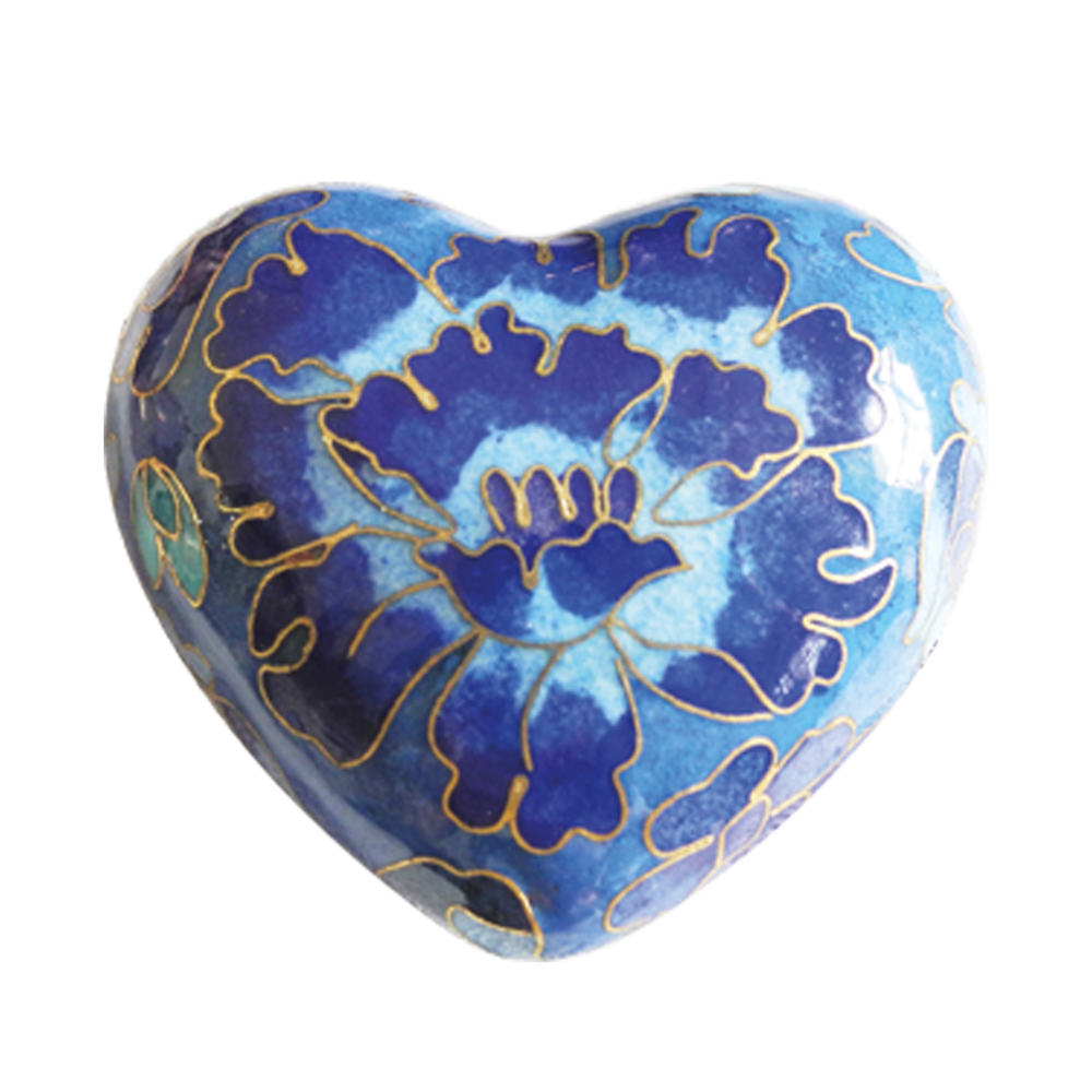 MIDNIGHT FLOWERS Heart