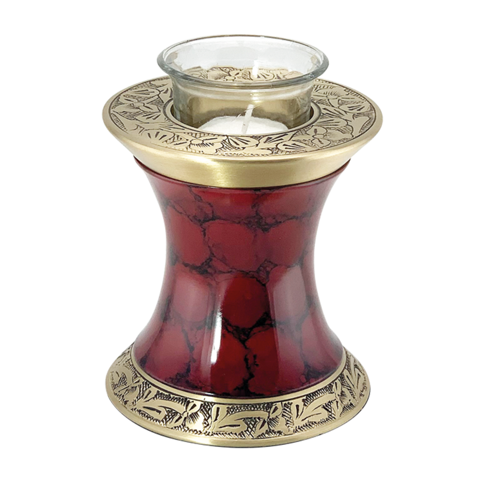 CRIMSON RED Tealight